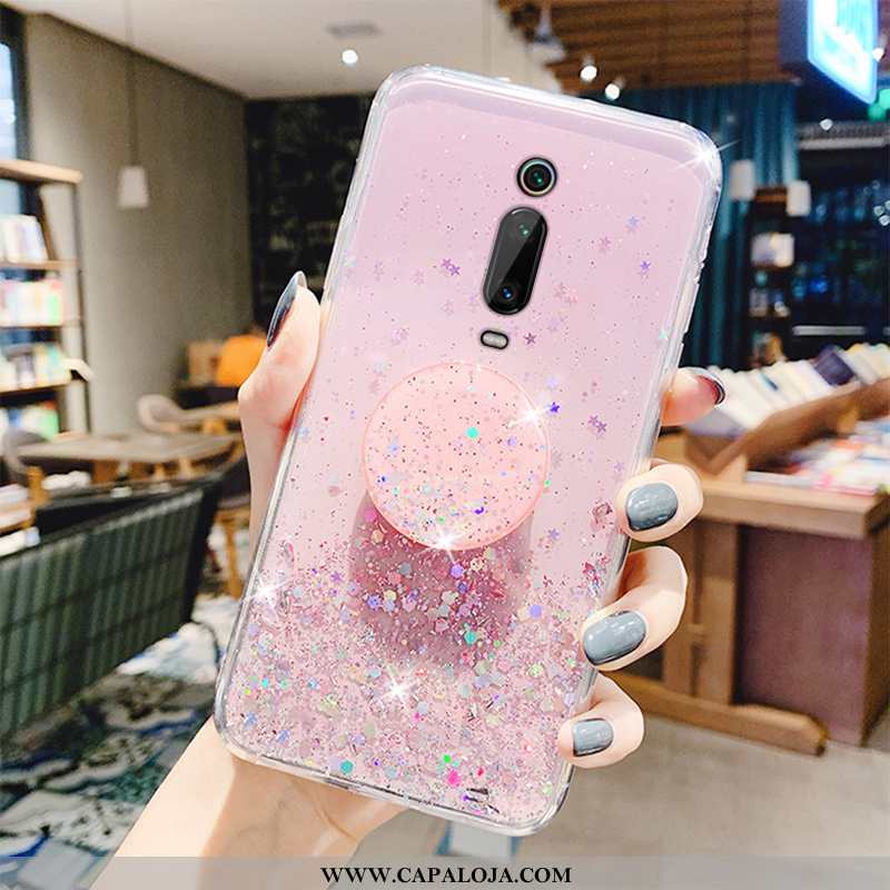 Capa Xiaomi Mi 9t Pro Transparente Casaco Rosa Antiqueda, Capas Xiaomi Mi 9t Pro Personalizada Barat