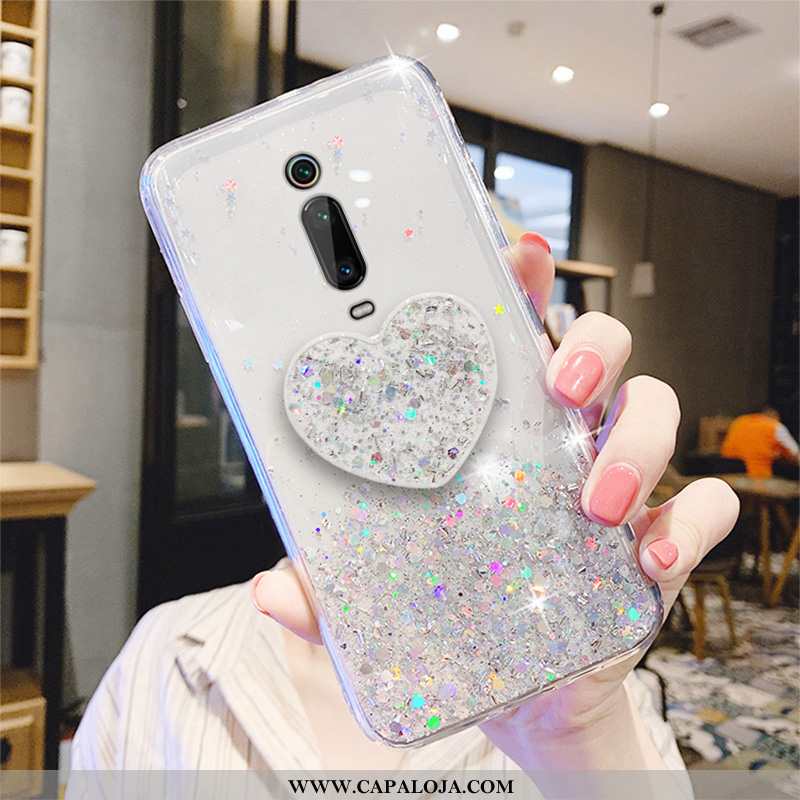 Capa Xiaomi Mi 9t Pro Transparente Casaco Rosa Antiqueda, Capas Xiaomi Mi 9t Pro Personalizada Barat