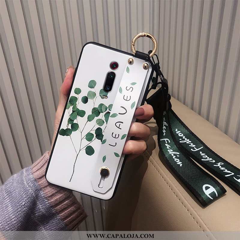 Capa Xiaomi Mi 9t Protetoras Estilosas Novas Floral Branco, Capas Xiaomi Mi 9t Silicone Online