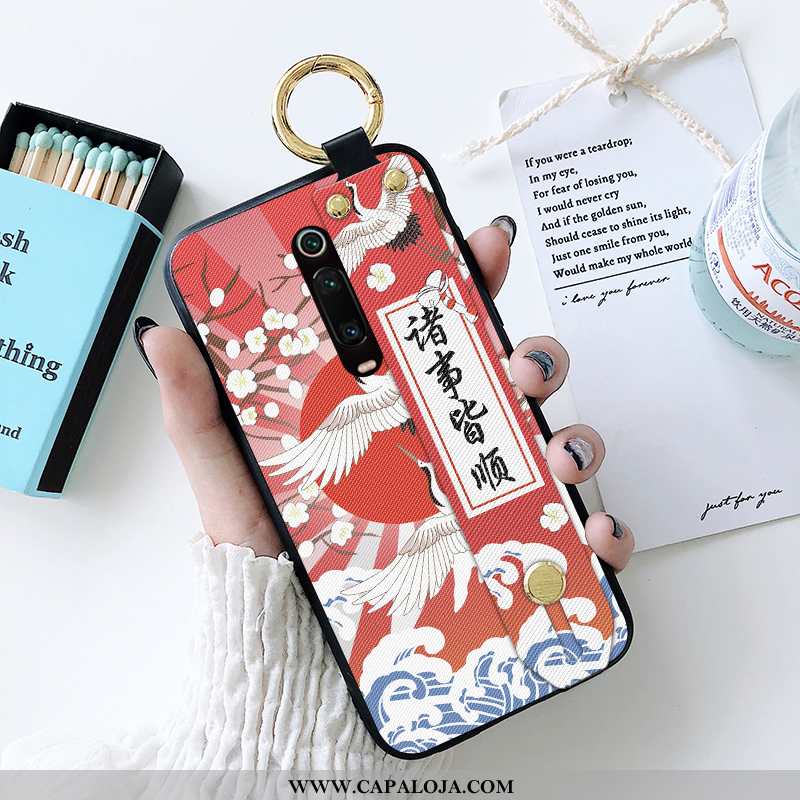 Capa Xiaomi Mi 9t Protetoras Wrisband Vermelha Cases Vermelho, Capas Xiaomi Mi 9t Silicone Venda