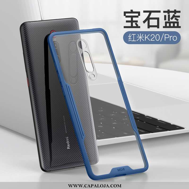 Capa Xiaomi Mi 9t Slim Clara Criativas Telinha Azul, Capas Xiaomi Mi 9t Super Baratas