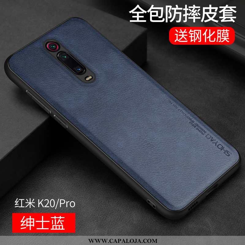 Capa Xiaomi Mi 9t Soft Protetoras Tendencia Antiqueda Azul, Capas Xiaomi Mi 9t Super Baratos