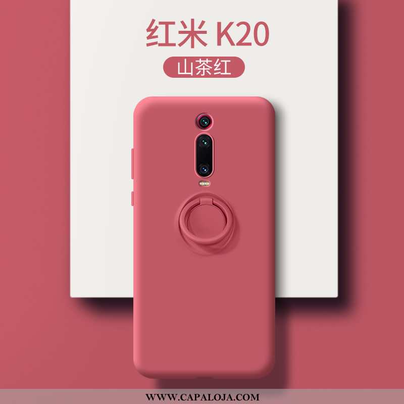 Capa Xiaomi Mi 9t Super Telemóvel Fosco Masculino Vermelho, Capas Xiaomi Mi 9t Silicone Online