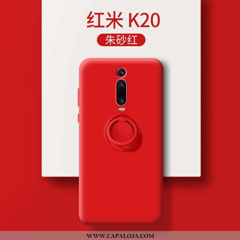 Capa Xiaomi Mi 9t Super Telemóvel Fosco Masculino Vermelho, Capas Xiaomi Mi 9t Silicone Online