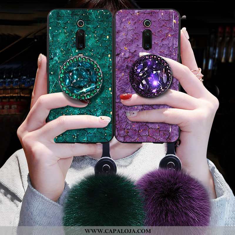 Capa Xiaomi Mi 9t Tendencia Cola Protetoras Moda Verde, Capas Xiaomi Mi 9t Soft Online