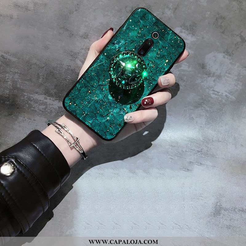 Capa Xiaomi Mi 9t Tendencia Cola Protetoras Moda Verde, Capas Xiaomi Mi 9t Soft Online