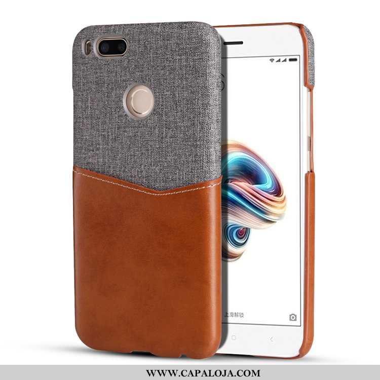 Capa Xiaomi Mi A1 Protetoras Capas Cases Telemóvel Castanho, Xiaomi Mi A1 Marrom Barato