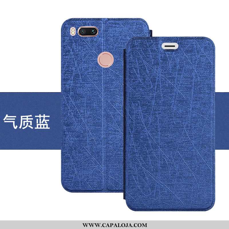 Capa Xiaomi Mi A1 Soft Tendencia Silicone Feminino Azul, Capas Xiaomi Mi A1 Protetoras Comprar