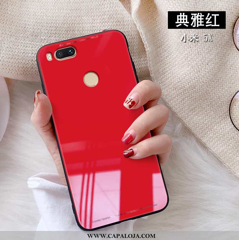 Capa Xiaomi Mi A1 Vidro Feminino Branco Telinha, Capas Xiaomi Mi A1 Personalizada Barato