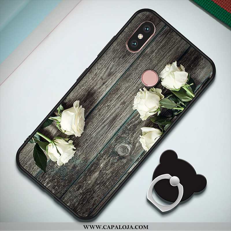 Capa Xiaomi Mi A2 Criativas Telinha Antiqueda Capas Rosa, Xiaomi Mi A2 Desenho Animado Comprar