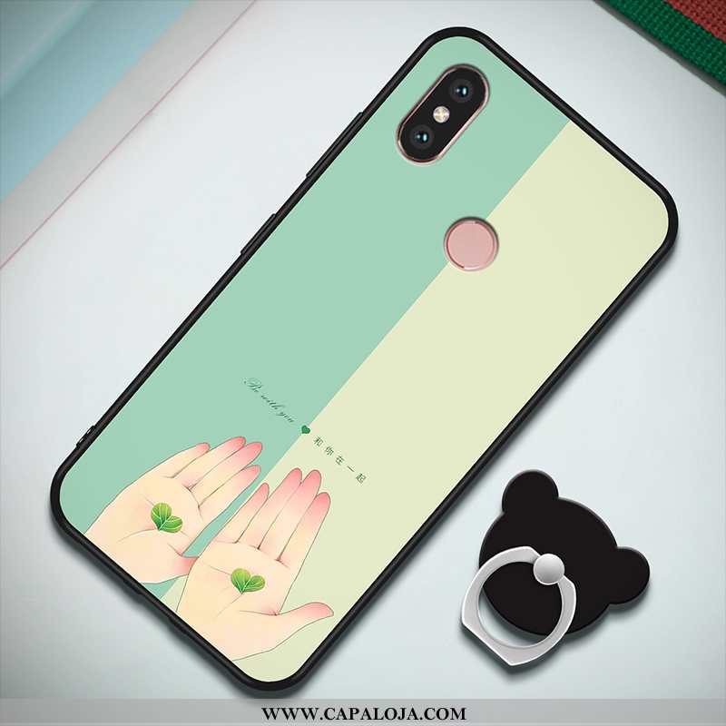 Capa Xiaomi Mi A2 Criativas Telinha Antiqueda Capas Rosa, Xiaomi Mi A2 Desenho Animado Comprar