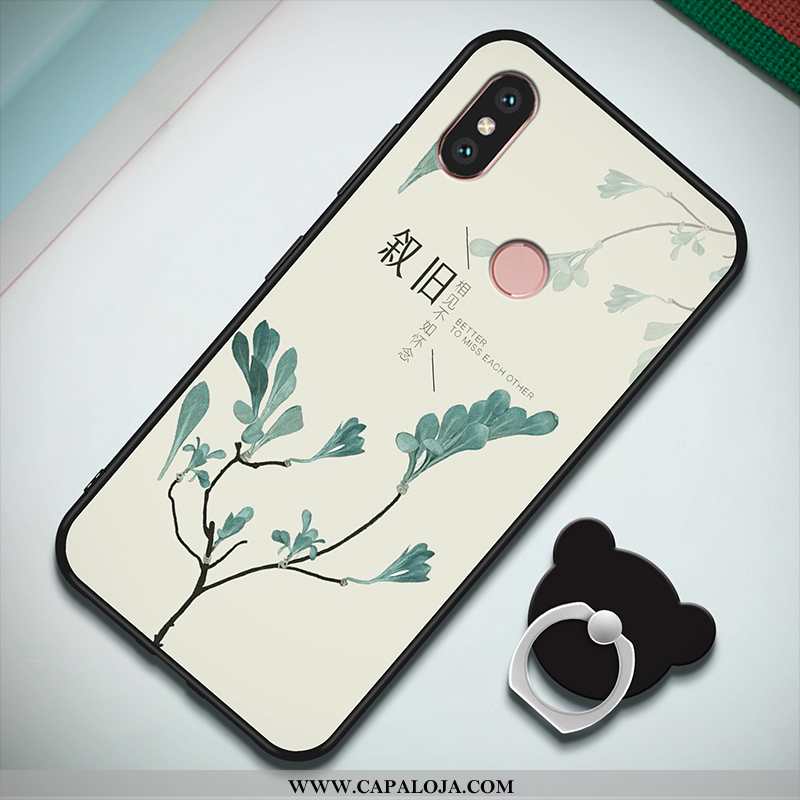 Capa Xiaomi Mi A2 Criativas Telinha Antiqueda Capas Rosa, Xiaomi Mi A2 Desenho Animado Comprar