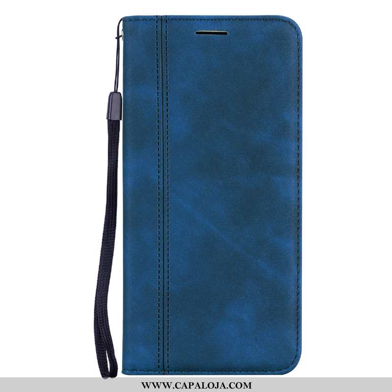 Capa Xiaomi Mi A2 Lite Couro Negócio Capas Verde, Xiaomi Mi A2 Lite Fosco Comprar