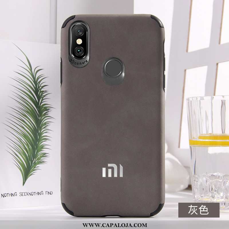 Capa Xiaomi Mi A2 Soft Feminino Silicone Tendencia Vermelho, Capas Xiaomi Mi A2 Protetoras Promoção