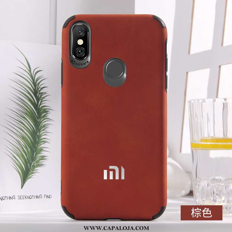 Capa Xiaomi Mi A2 Soft Feminino Silicone Tendencia Vermelho, Capas Xiaomi Mi A2 Protetoras Promoção