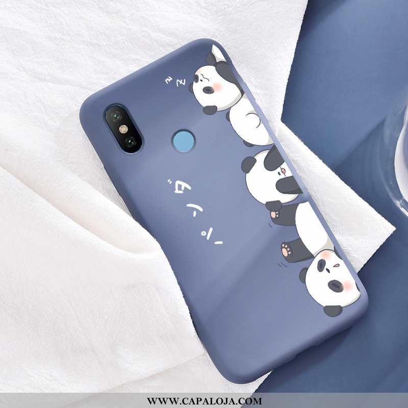 Capa Xiaomi Mi A2 Tendencia Claro Silicone Telemóvel Azul, Capas Xiaomi Mi A2 Soft Venda