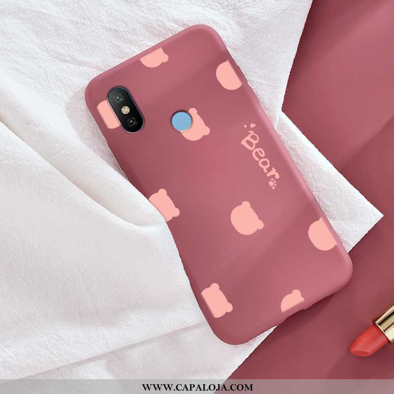 Capa Xiaomi Mi A2 Tendencia Claro Silicone Telemóvel Azul, Capas Xiaomi Mi A2 Soft Venda