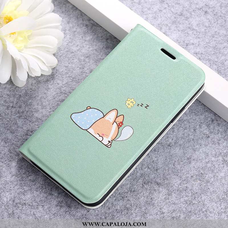 Capa Xiaomi Mi A3 Bonitos Telemóvel Cases Completa Verde, Capas Xiaomi Mi A3 Couro Comprar