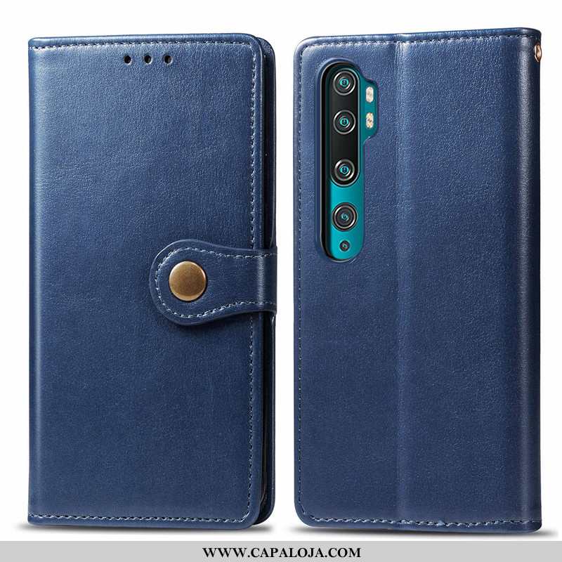 Capa Xiaomi Mi A3 Cordao Telemóvel Capas Primavera Azul Escuro, Xiaomi Mi A3 Couro Online