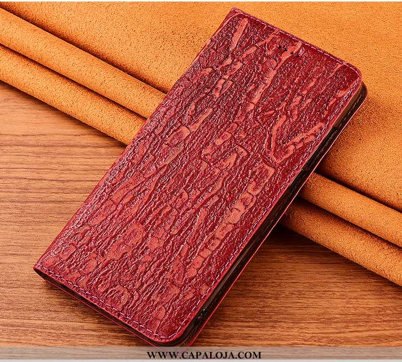 Capa Xiaomi Mi A3 Couro Legitimo Telemóvel Pequena Feminino Vermelho, Capas Xiaomi Mi A3 Couro Compr