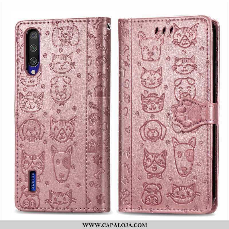 Capa Xiaomi Mi A3 Couro Telemóvel Capas Cover Rosa, Xiaomi Mi A3 Protetoras Barato