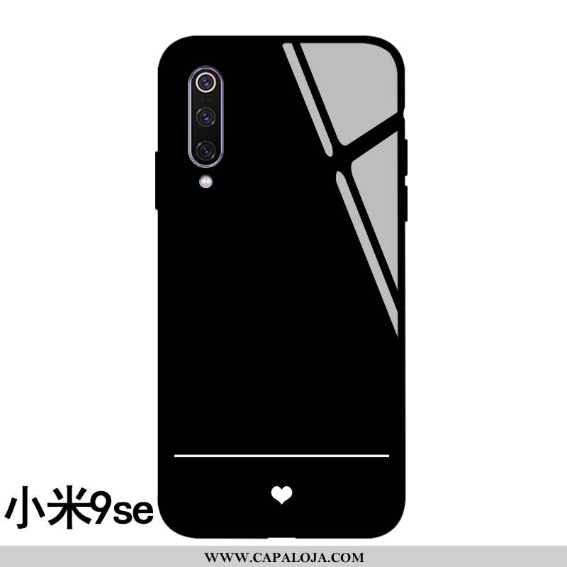 Capa Xiaomi Mi A3 Criativas Vermelha Silicone Simples Preto, Capas Xiaomi Mi A3 Tendencia Promoção