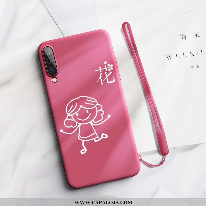 Capa Xiaomi Mi A3 Desenho Animado Malha Telemóvel Criativas Roxo, Capas Xiaomi Mi A3 Slim Online