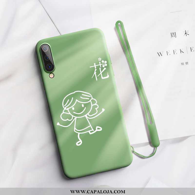 Capa Xiaomi Mi A3 Desenho Animado Malha Telemóvel Criativas Roxo, Capas Xiaomi Mi A3 Slim Online