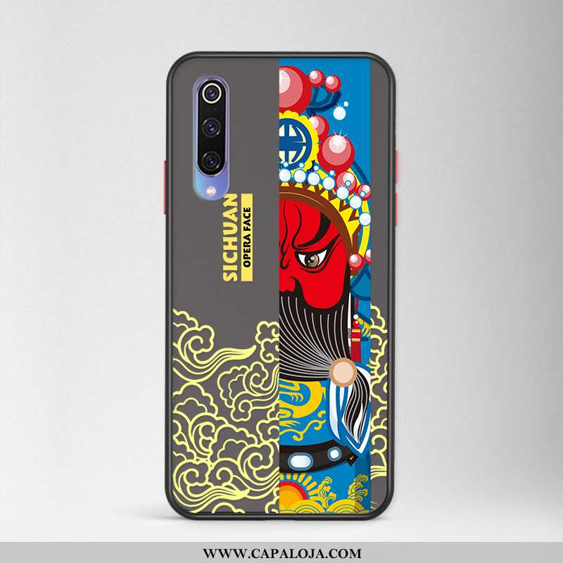 Capa Xiaomi Mi A3 Estilosas Telemóvel Vermelha Nova Cinza, Capas Xiaomi Mi A3 Fosco Baratas