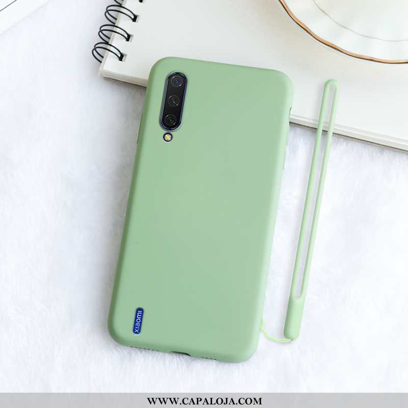 Capa Xiaomi Mi A3 Protetoras Telemóvel Soft Masculino Preto, Capas Xiaomi Mi A3 Silicone Promoção