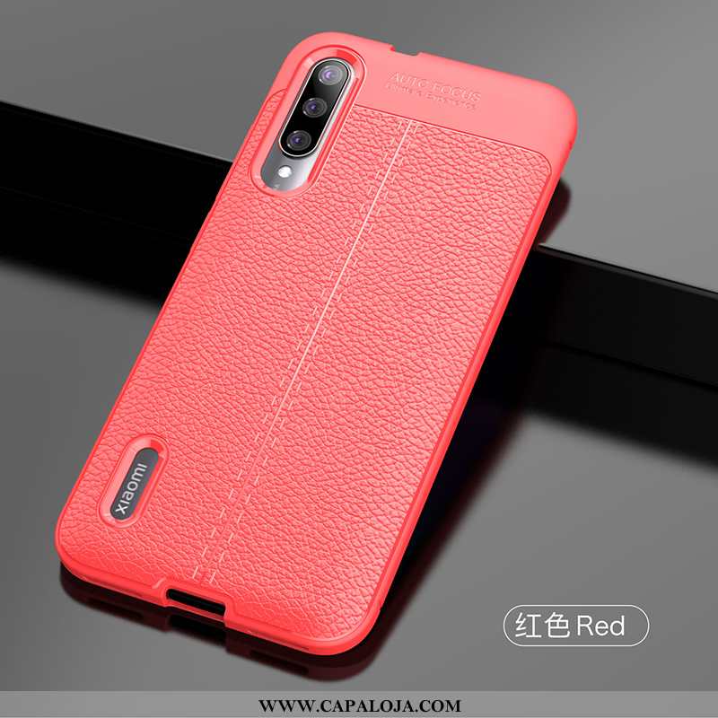 Capa Xiaomi Mi A3 Silicone Completa Minimalista Vermelha Vermelho, Capas Xiaomi Mi A3 Couro Venda