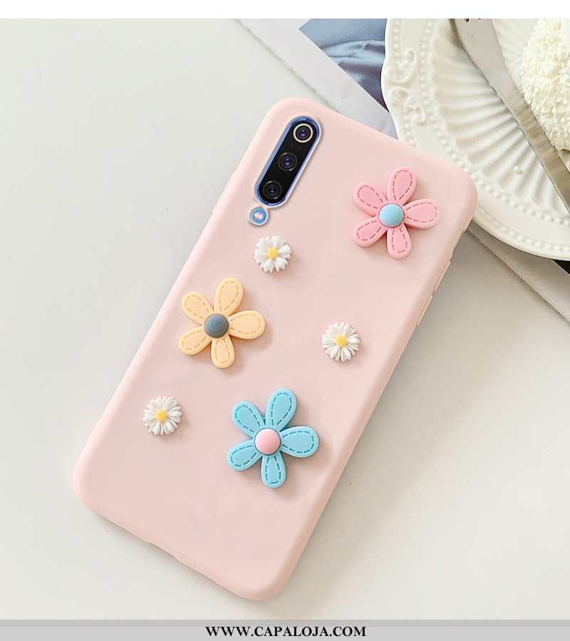 Capa Xiaomi Mi A3 Soft Antiqueda Cases Feminino Rosa, Capas Xiaomi Mi A3 Silicone Promoção