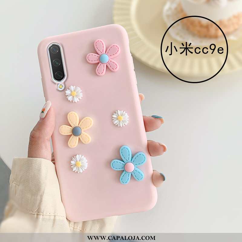 Capa Xiaomi Mi A3 Soft Antiqueda Cases Feminino Rosa, Capas Xiaomi Mi A3 Silicone Promoção