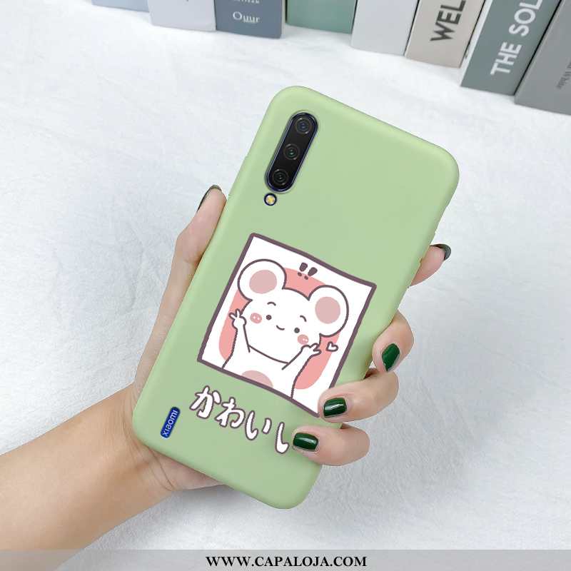 Capa Xiaomi Mi A3 Soft Customizadas Telinha Desenho Animado Verde, Capas Xiaomi Mi A3 Protetoras Ven