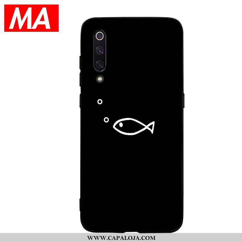 Capa Xiaomi Mi A3 Soft Primavera Pequena Capas Preto, Xiaomi Mi A3 Silicone Online