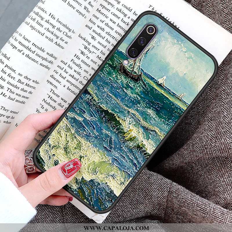 Capa Xiaomi Mi A3 Soft Silicone Cases Personalizadas Azul, Capas Xiaomi Mi A3 Protetoras Promoção