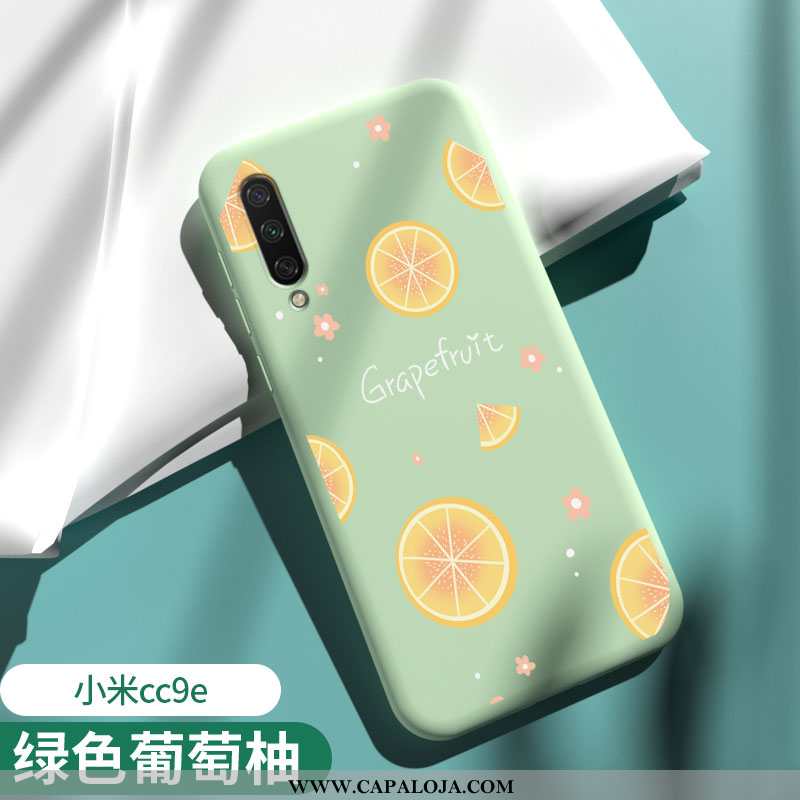 Capa Xiaomi Mi A3 Tendencia Malha Cases Slim Verde, Capas Xiaomi Mi A3 Soft Baratas