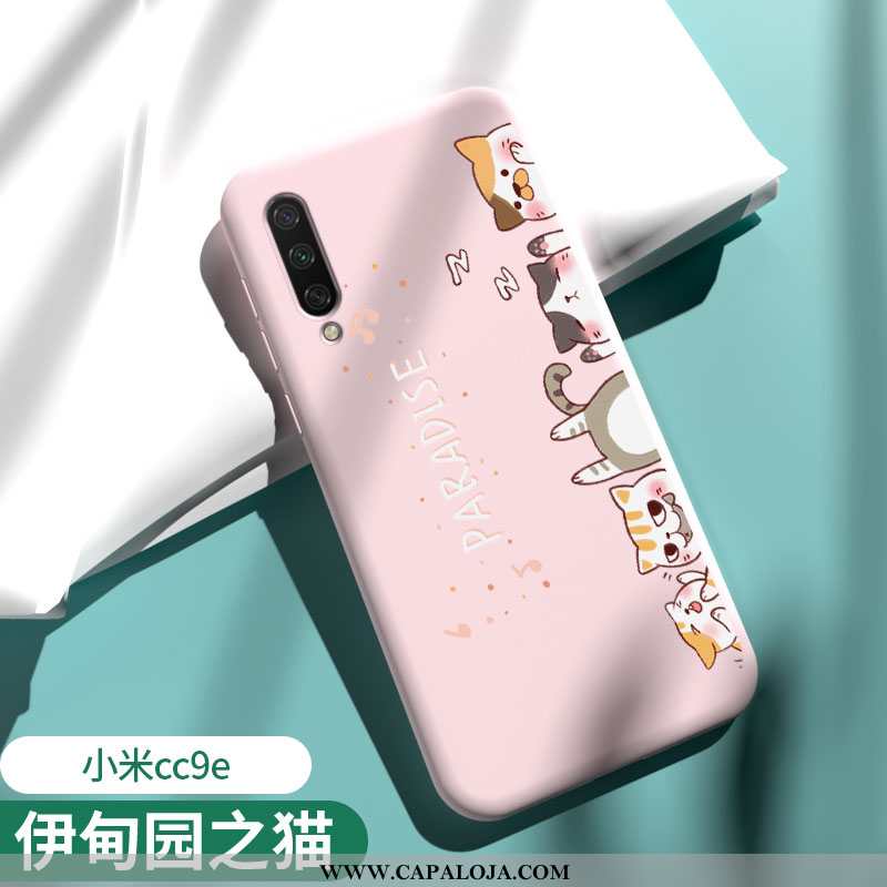 Capa Xiaomi Mi A3 Tendencia Malha Cases Slim Verde, Capas Xiaomi Mi A3 Soft Baratas