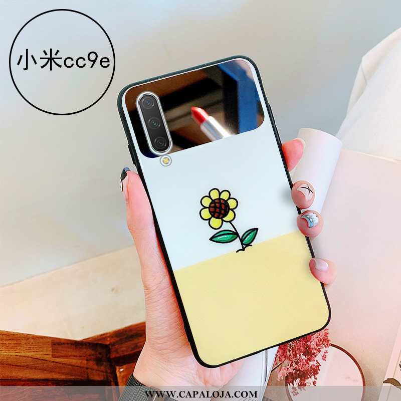 Capa Xiaomi Mi A3 Vidro Frente Malha Pequena Verde, Capas Xiaomi Mi A3 Personalizada Comprar