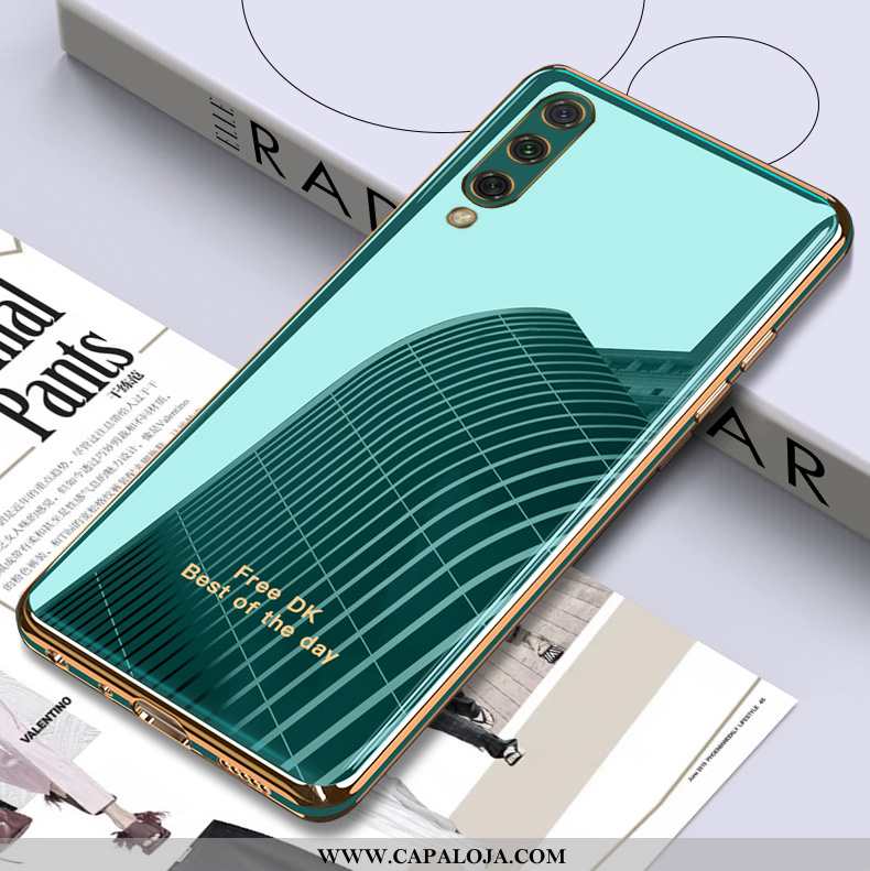 Capa Xiaomi Mi A3 Vidro Pequena Malha Capas Verde, Xiaomi Mi A3 Personalizada Venda