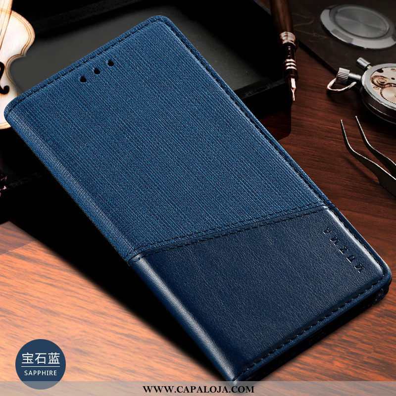 Capa Xiaomi Mi Max 3 Couro Preto Cover Telemóvel, Capas Xiaomi Mi Max 3 Protetoras Online