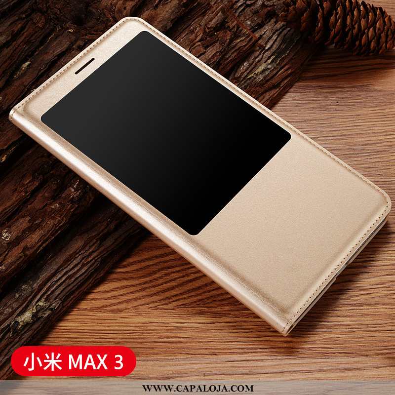 Capa Xiaomi Mi Max 3 Protetoras Telemóvel Cover Capas Bordô, Xiaomi Mi Max 3 Couro Comprar