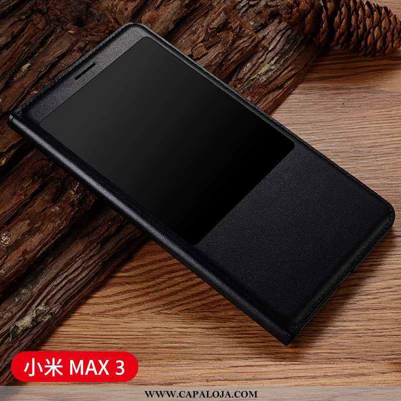 Capa Xiaomi Mi Max 3 Protetoras Telemóvel Cover Capas Bordô, Xiaomi Mi Max 3 Couro Comprar