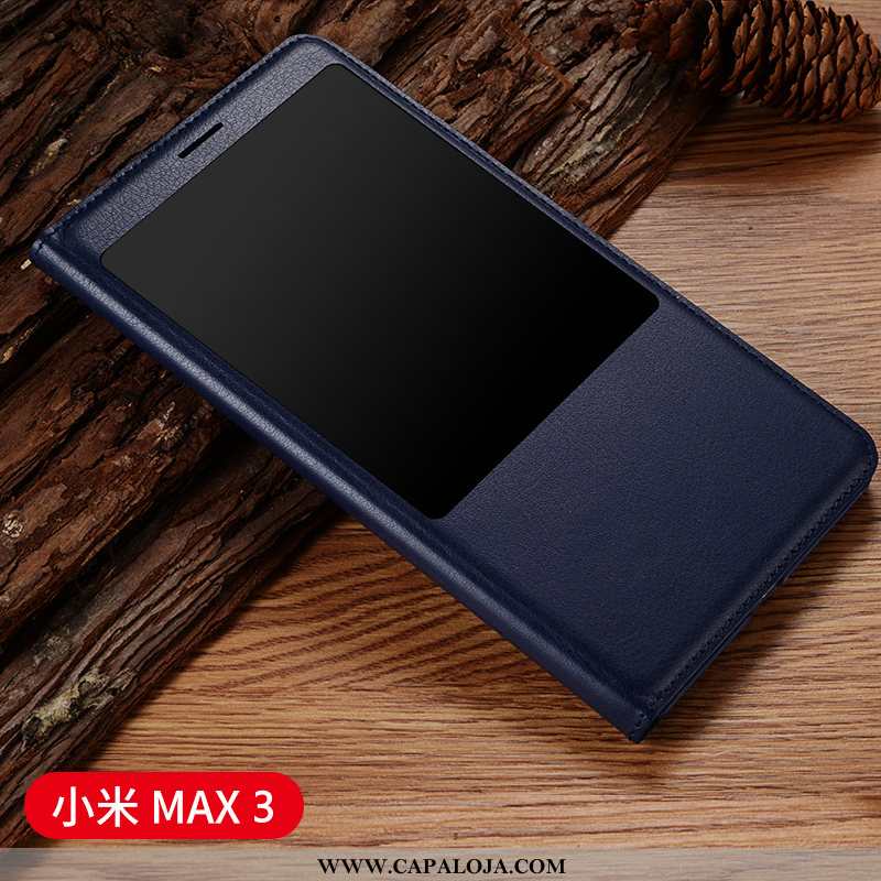 Capa Xiaomi Mi Max 3 Protetoras Telemóvel Cover Capas Bordô, Xiaomi Mi Max 3 Couro Comprar