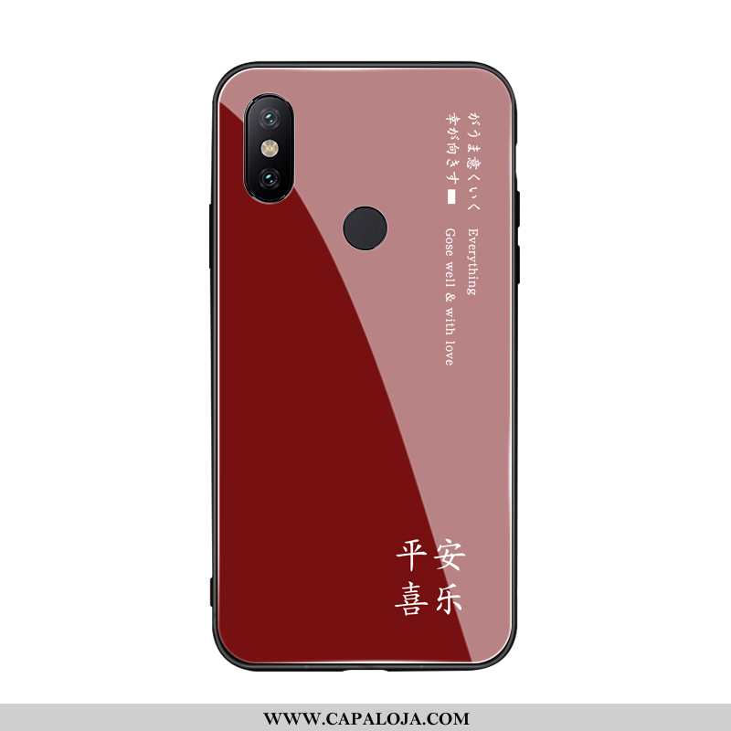 Capa Xiaomi Mi Max 3 Silicone Cases Resistente Antiqueda Bordô, Capas Xiaomi Mi Max 3 Vidro Promoção