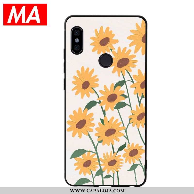 Capa Xiaomi Mi Max 3 Silicone Primavera Protetoras Telemóvel Azul, Capas Xiaomi Mi Max 3 Personaliza