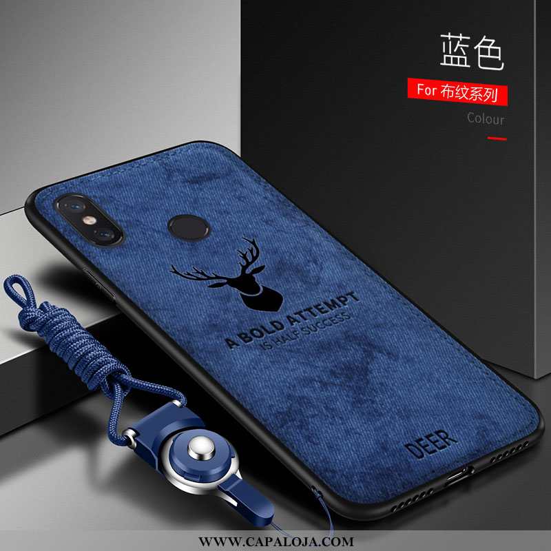 Capa Xiaomi Mi Max 3 Soft Capas Cases Vintage Castanho, Xiaomi Mi Max 3 Super Barato