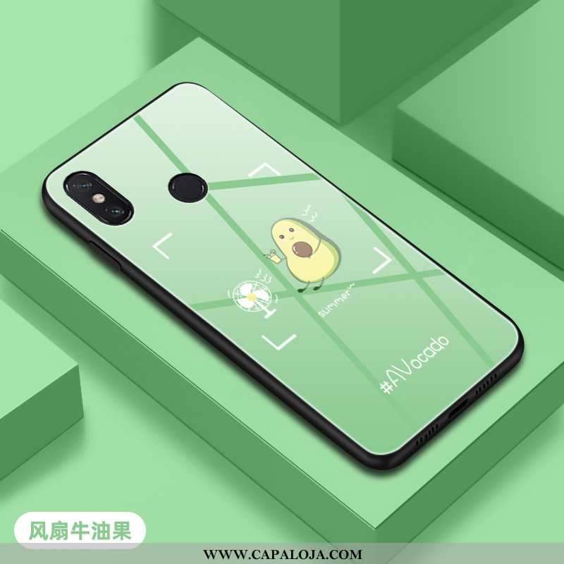 Capa Xiaomi Mi Max 3 Tendencia Pequena Feminino Novas Verde, Capas Xiaomi Mi Max 3 Protetoras Compra