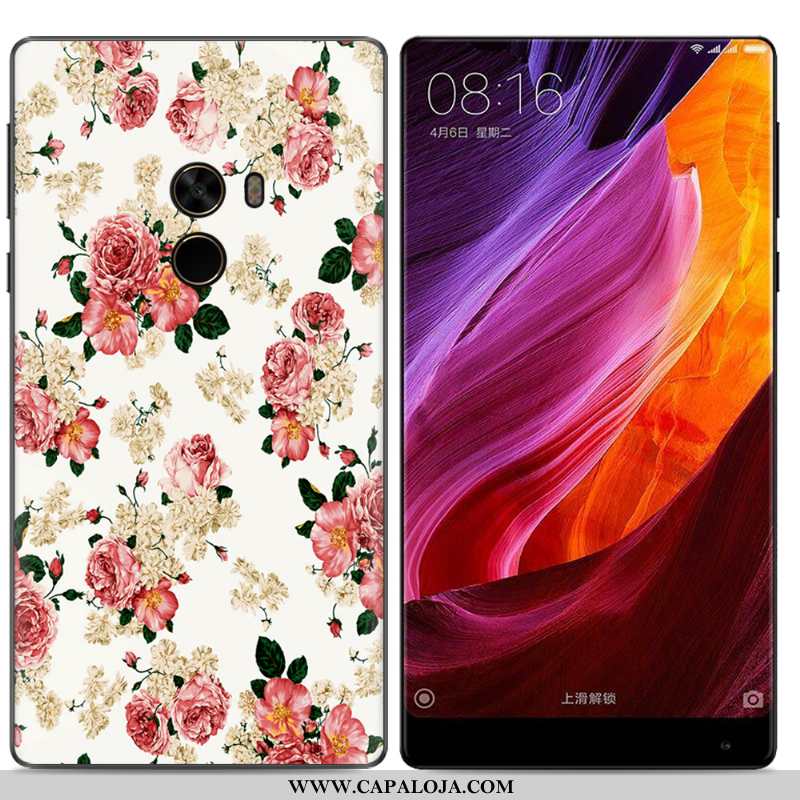 Capa Xiaomi Mi Mix 2 Criativas Pintado Capas Telemóvel Amarelo, Xiaomi Mi Mix 2 Tendencia Baratos