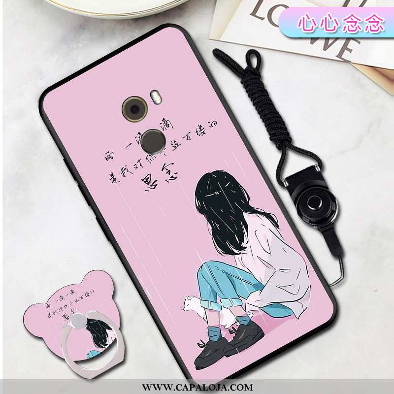 Capa Xiaomi Mi Mix 2 Tendencia Vermelha Feminino Criativas Azul, Capas Xiaomi Mi Mix 2 Soft Online